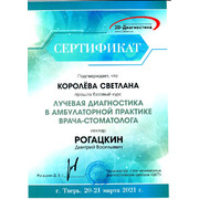Сертификат Рогацкин