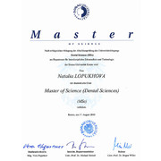 2009 - ЛНБ - Donau - Master of science