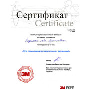 РАГ - 3М - 2013 - сертификат - эстетика