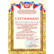 ВИА - ТГМА - 2014 - сертификат - конференция