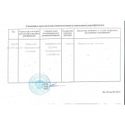 Сертификат 2 (свидетельство)